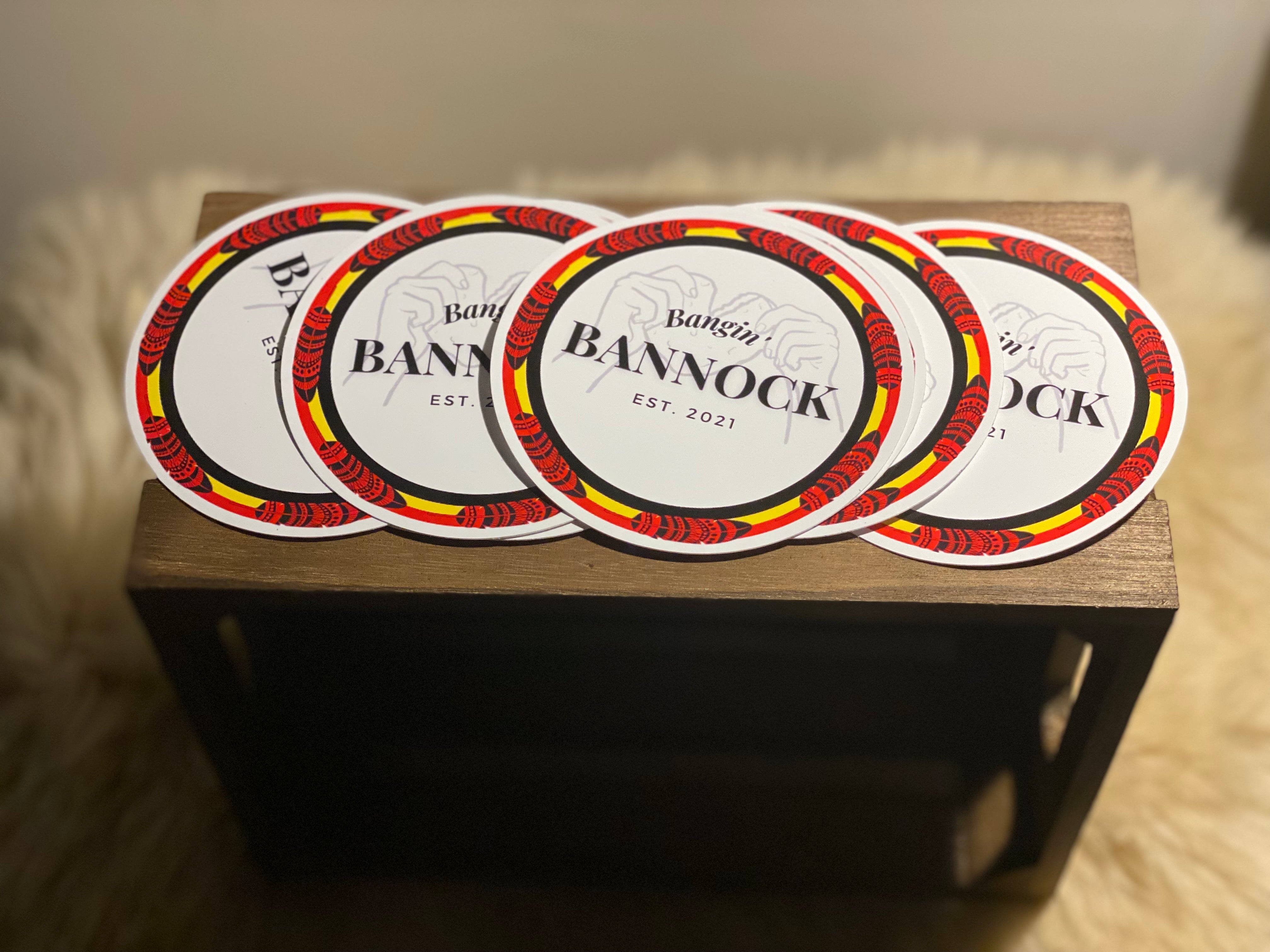 Sticker 4” – Bangin’ Bannock